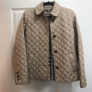 Burberry Quilted Women’s Jacket SZ Small PRISTINE